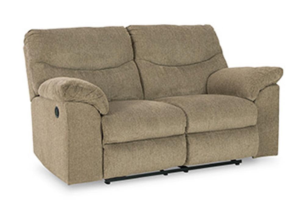 Signature Design by Ashley - Alphons Reclining Loveseat in Briar - 2820286 veiw 1