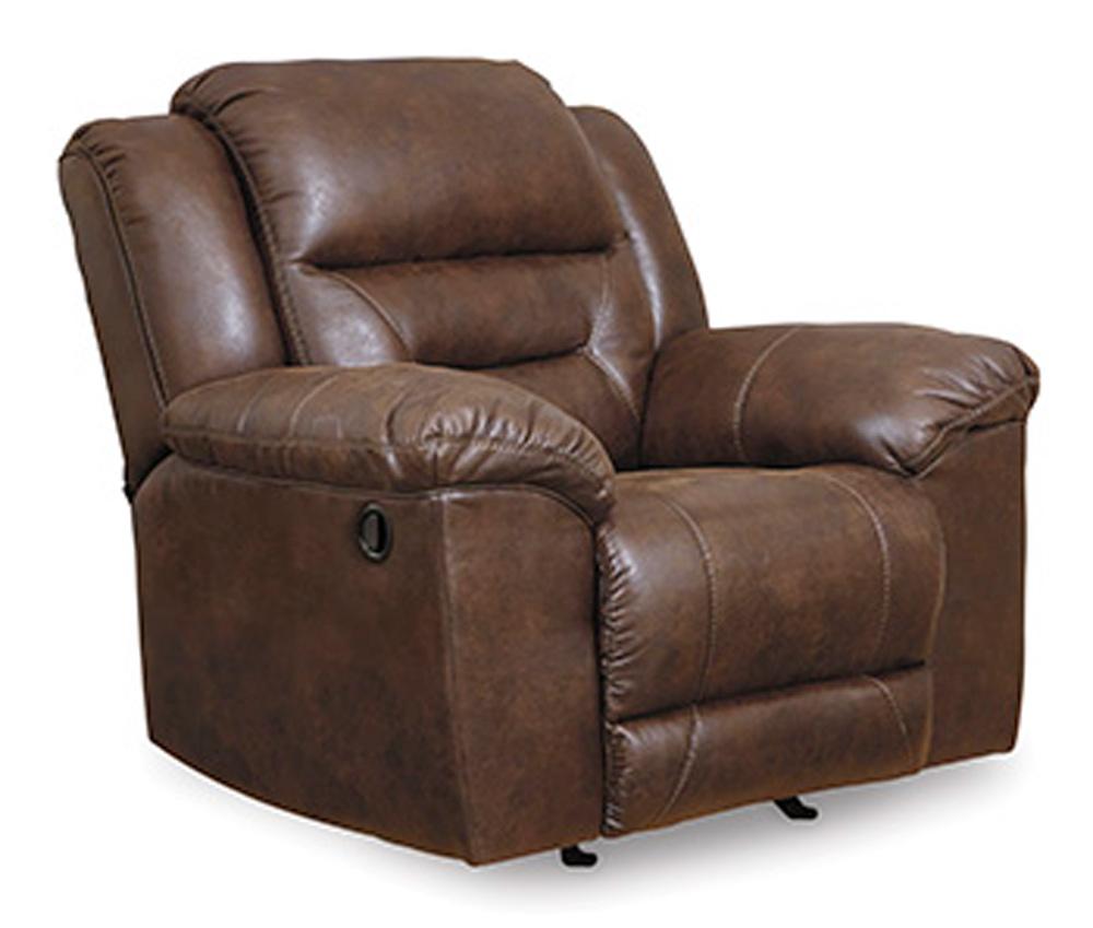 Signature Design by Ashley - Stoneland Rocker Recliner in Chocolate - 3990425 veiw 1
