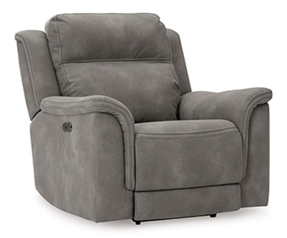 Signature Design by Ashley - Next-Gen DuraPella Pwr Recliner/Adj Headrest in Slate - 5930113 veiw 1