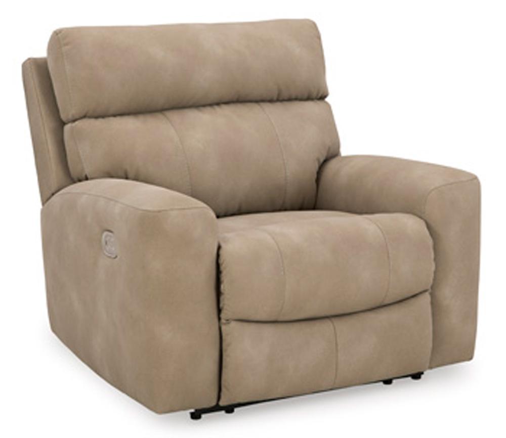 Signature Design by Ashley - Next-Gen DuraPella Pwr Recliner/Adj Headrest in Sand - 6100413 veiw 1