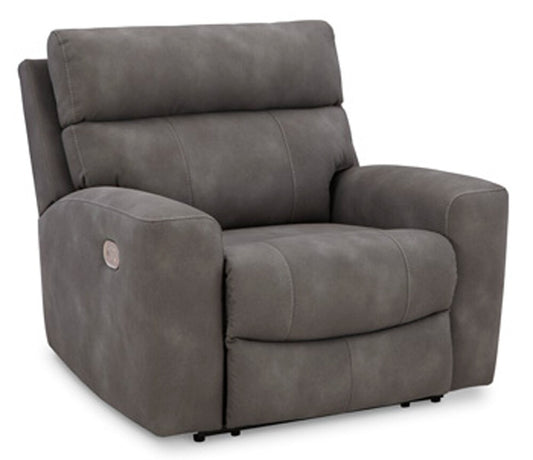 Signature Design by Ashley - Next-Gen DuraPella Pwr Recliner/Adj Headrest in Slate - 6100313 veiw 1