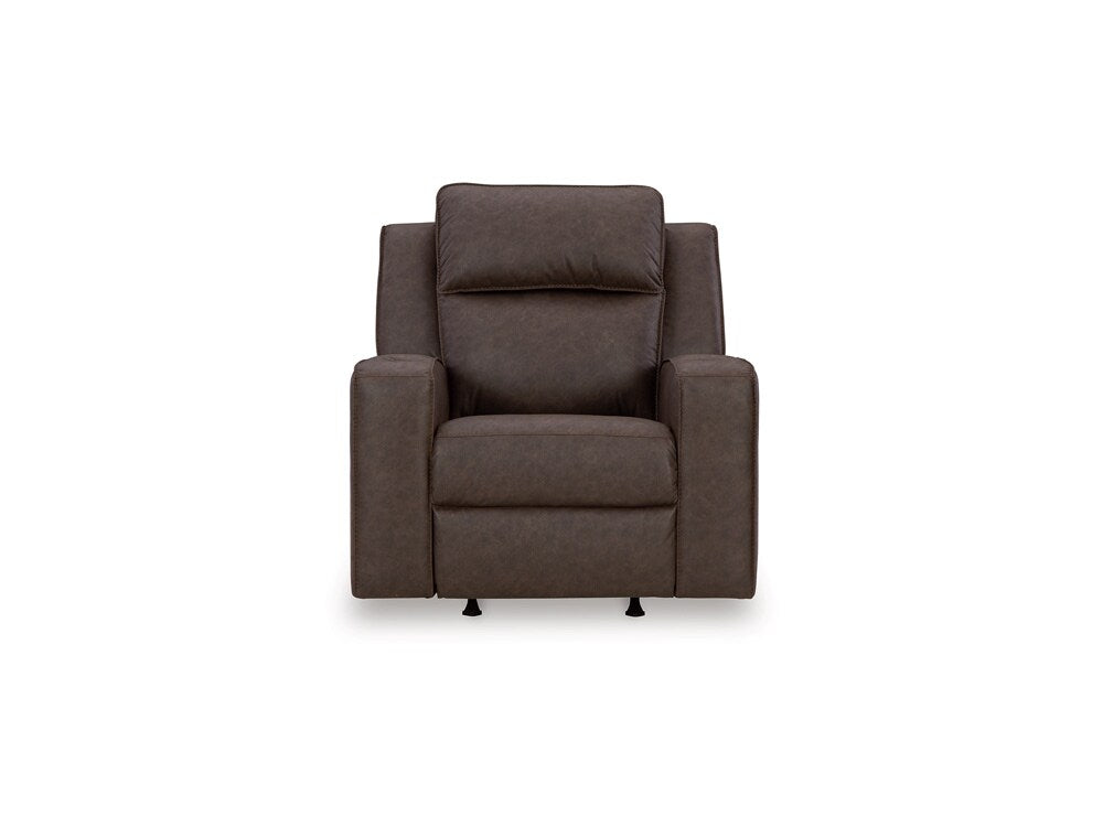 Signature Design by Ashley - Lavenhorne Rocker Recliner in Granite - 6330625 veiw 3