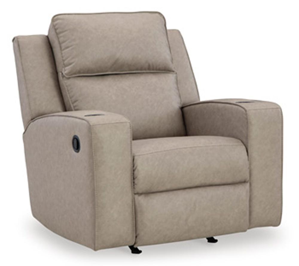 Signature Design by Ashley - Lavenhorne Rocker Recliner in Pebble - 6330725 veiw 1