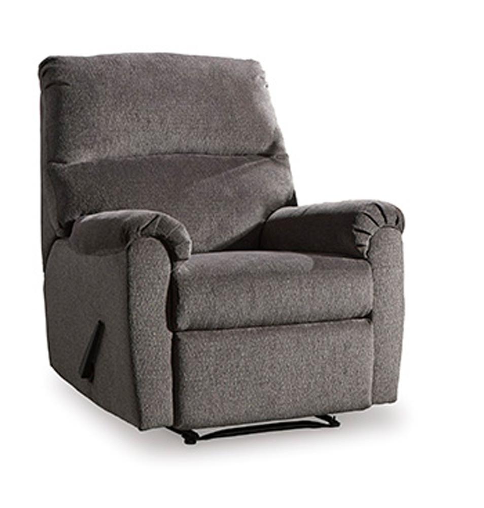 Signature Design by Ashley - Nerviano Zero Wall Recliner in Gray - 1080329 veiw 1