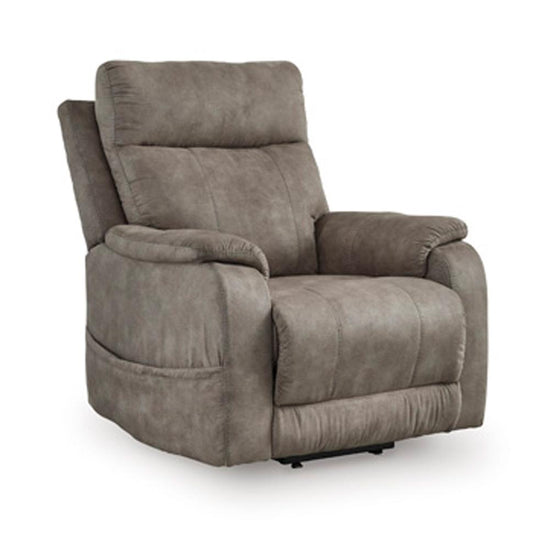 Signature Design by Ashley - Crestmeade Power Lift Recliner in Fossil - 1350312 veiw 1