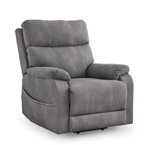 Signature Design by Ashley - Next-Gen Durapella Power Lift Recliner in Slate - 4070812 veiw 1