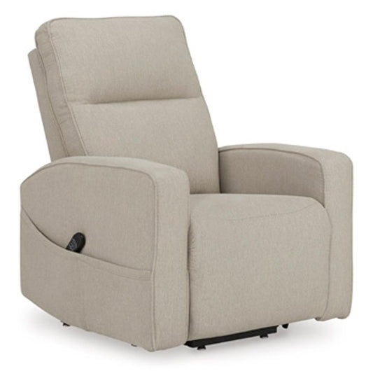 Signature Design by Ashley - Starganza Power Lift Recliner in Smoke - 9370512 veiw 1