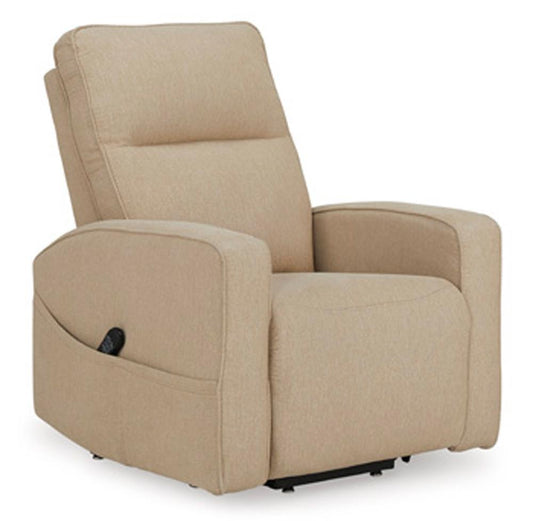 Signature Design by Ashley - Starganza Power Lift Recliner in Taupe - 9370312 veiw 1