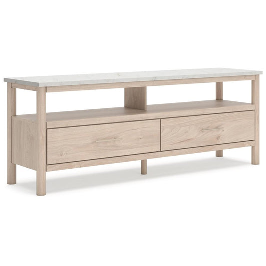 Signature Design by Ashley - Cadmori Extra Large Tv Stand in Two-Tone - W2615-68 veiw 1