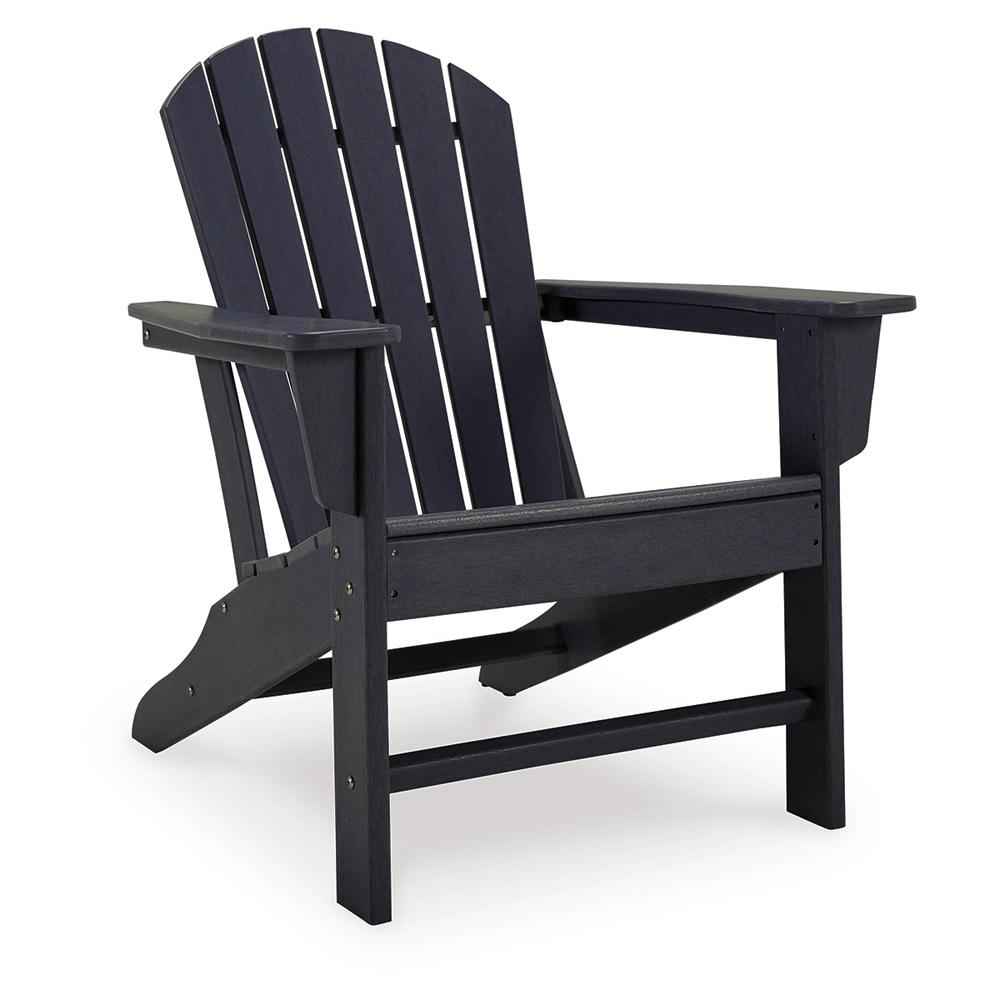 Signature Design by Ashley - Sundown Treasure Adirondack Chair in Black - P008-898 veiw 1