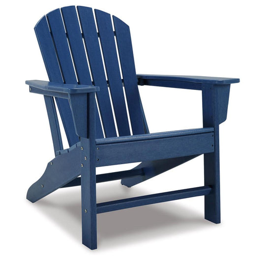 Signature Design by Ashley - Sundown Treasure Adirondack Chair in Blue - P009-898 veiw 1