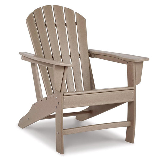 Signature Design by Ashley - Sundown Treasure Adirondack Chair in Grayish Brown - P014-898 veiw 1