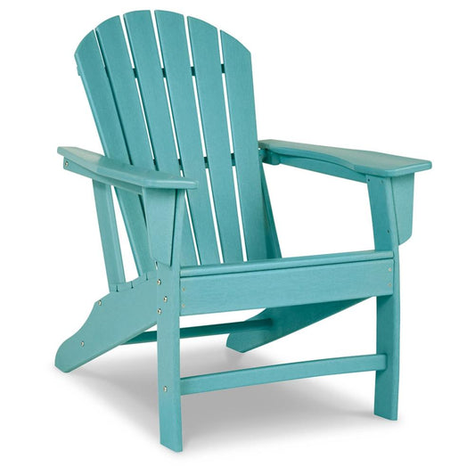 Signature Design by Ashley - Sundown Treasure Adirondack Chair in Turquoise - P012-898 veiw 1