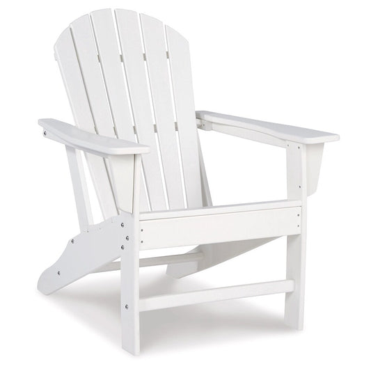Signature Design by Ashley - Sundown Treasure Adirondack Chair in White - P011-898 veiw 1