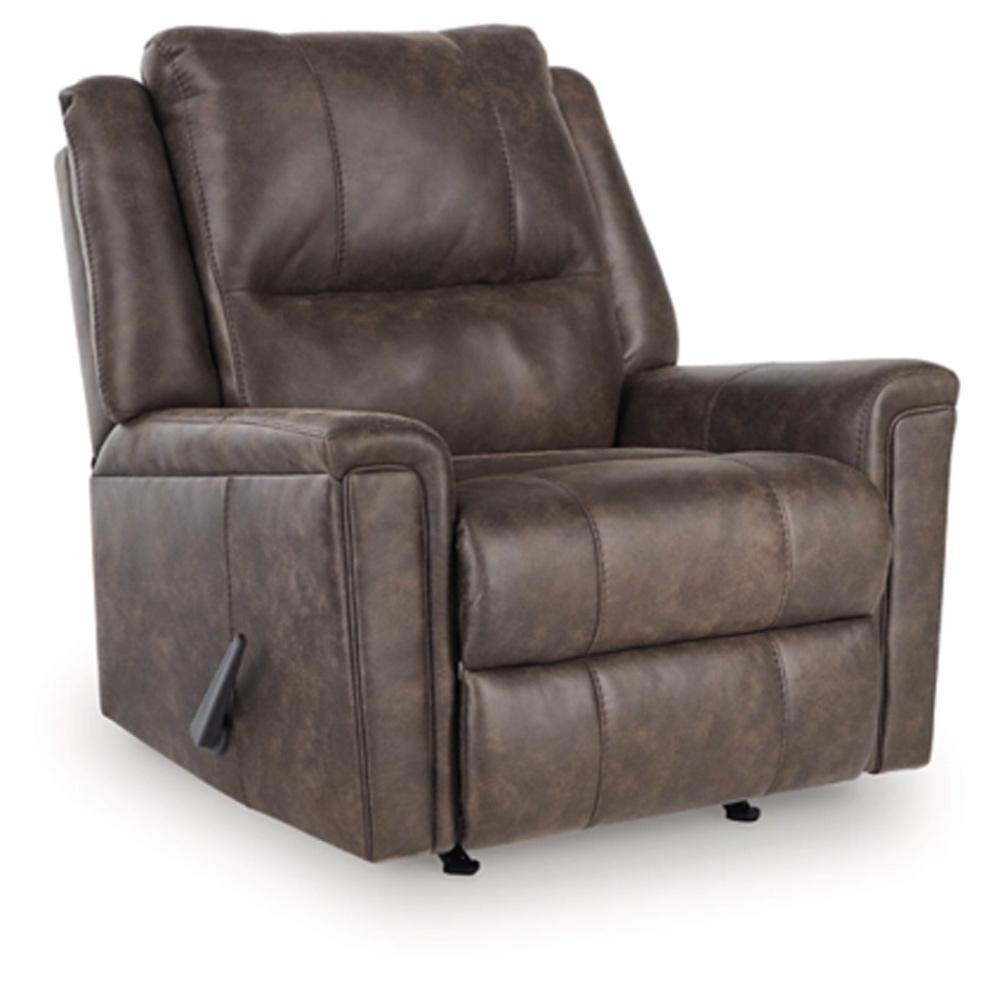 Signature Design by Ashley - Skymaker Rocker Recliner in Walnut - 5300425 veiw 1