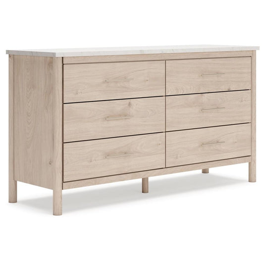 Signature Design by Ashley - Cadmori Six Drawer Dresser in Brown/Beige - B2615-231 veiw 1