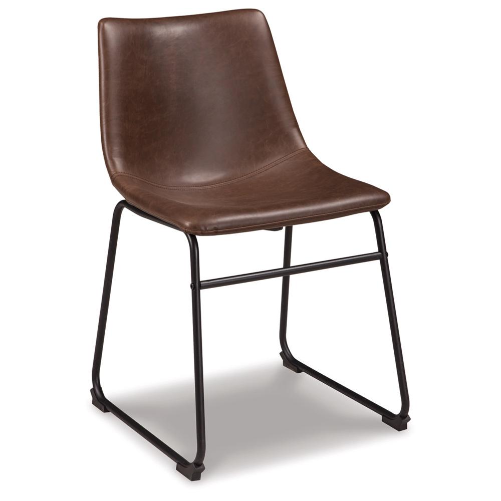 Signature Design by Ashley - Centiar Dining Uph Side Chair (Set Of 2) in Brown/Black - D372-01 veiw 1
