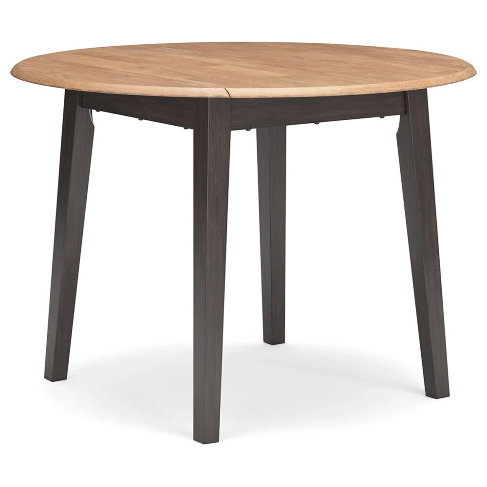 Signature Design by Ashley - Gesthaven Round Drm Drop Leaf Table in Natural/Brown - D396-15 veiw 1
