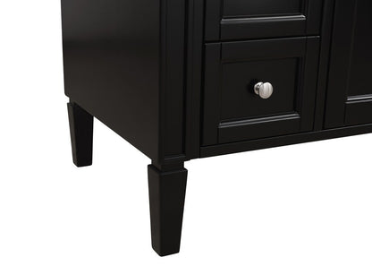 Elegant Furniture & Lighting - Park Avenue 36 inch Single bathroom vanity in Black - VF12536BK veiw 6