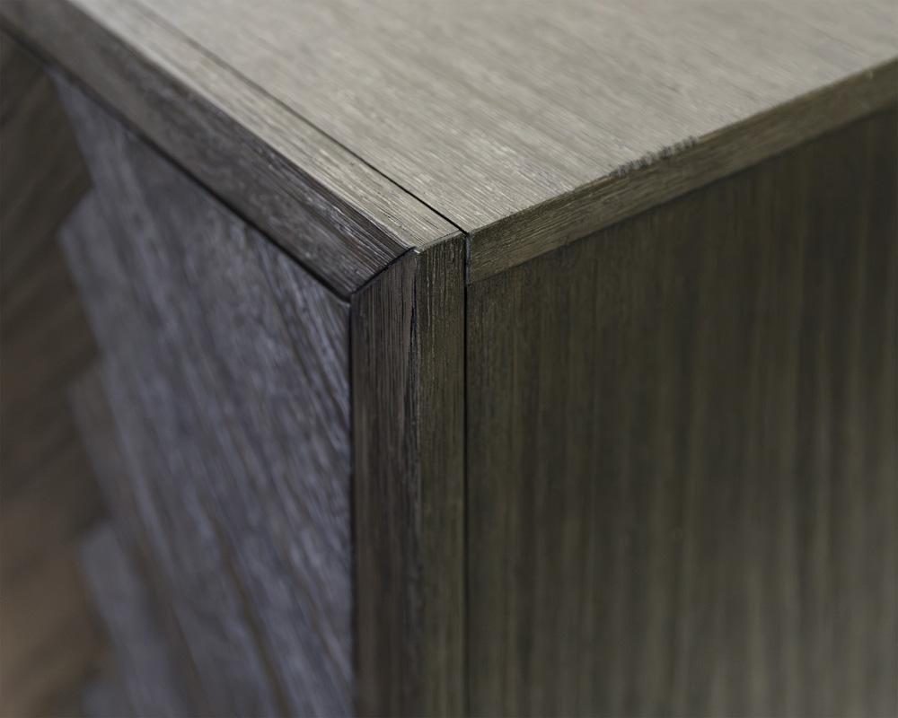 Martin Furniture - Palisades 80in Fireplace Console In Dark Gray - IMPA380FPC veiw 6