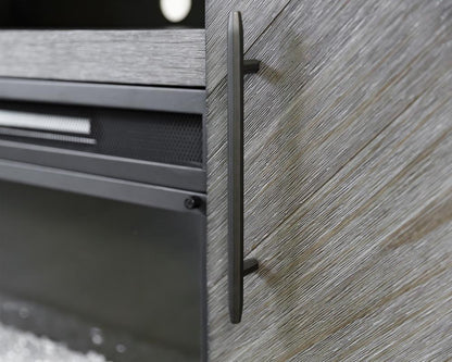 Martin Furniture - Palisades 67in Fireplace Console In Gray - IMPA370FP veiw 6