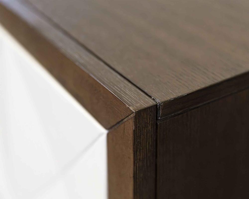 Martin Furniture - Stellar Modern Wood 81in Fireplace Console with with doors In Brown - IMSL380FP veiw 8