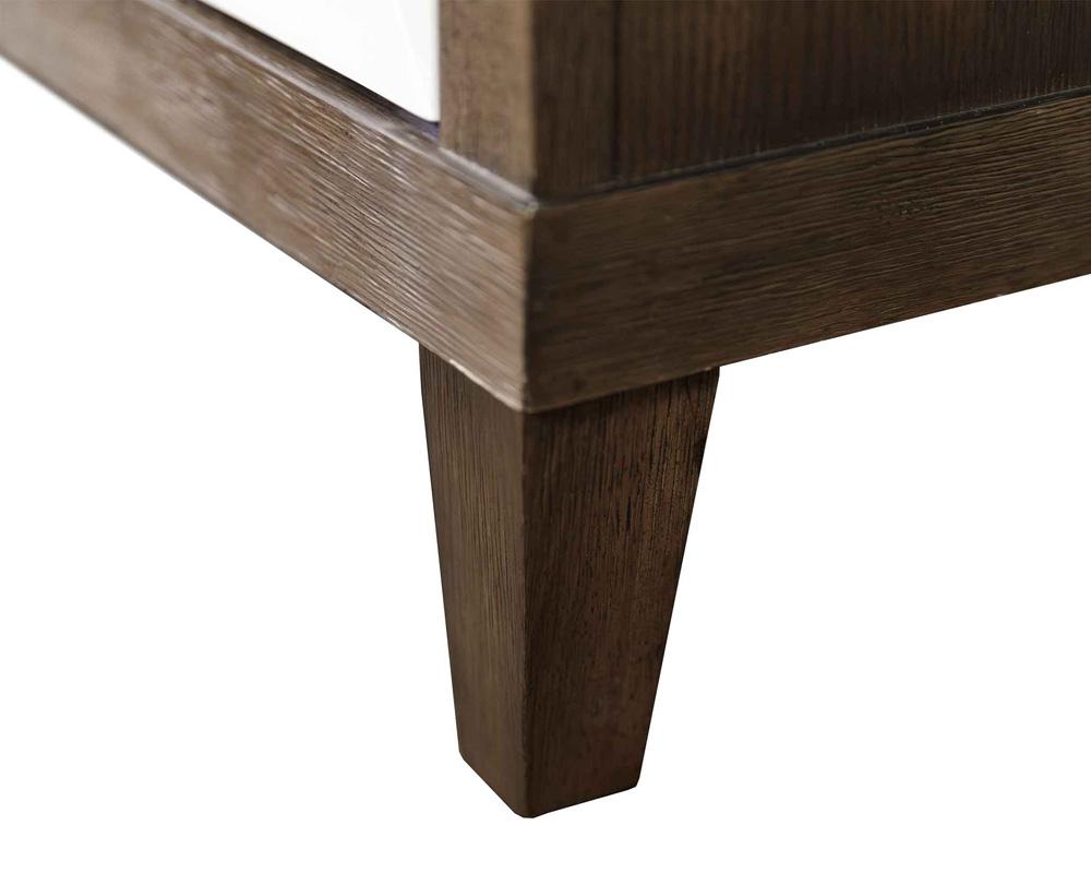 Martin Furniture - Stellar Modern Wood 81in Fireplace Console with with doors In Brown - IMSL380FP veiw 9