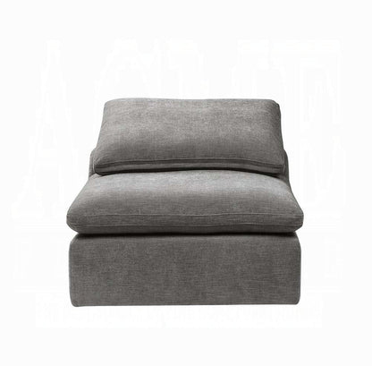 ACME Furniture - Naveen Modular - Armless Chair - Gray Linen - LV01103 view 2