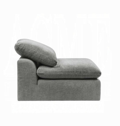 ACME Furniture - Naveen Modular - Armless Chair - Gray Linen - LV01103 view 3