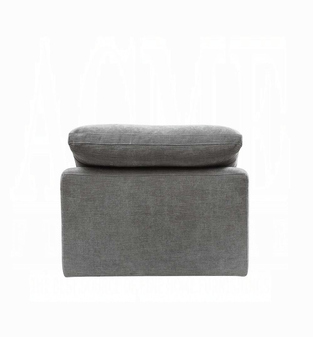 ACME Furniture - Naveen Modular - Armless Chair - Gray Linen - LV01103 view 4