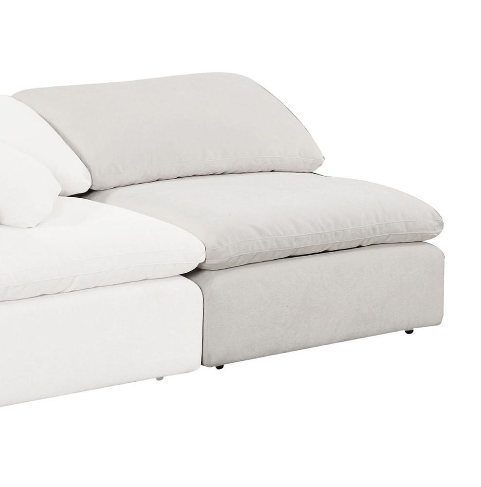 ACME Furniture - Naveen Modular - Armless Chair - Ivory Linen - 55130 veiw 1