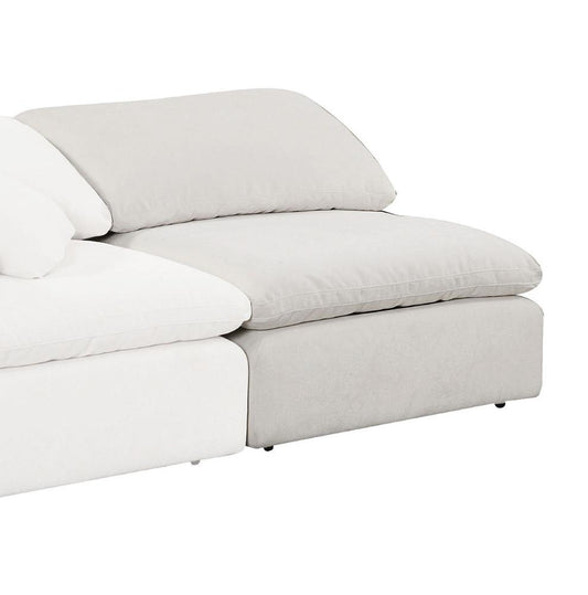 ACME Furniture - Naveen Modular - Armless Chair - Ivory Linen - 55130 veiw 1