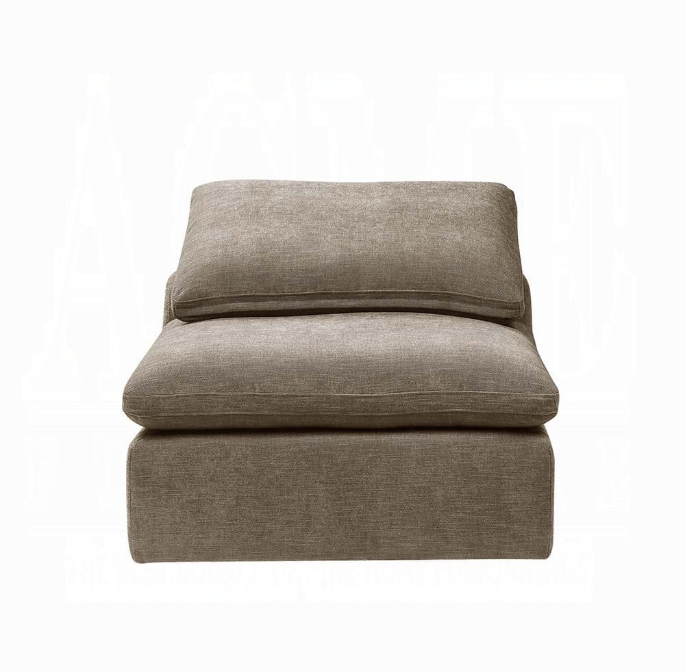 ACME Furniture - Naveen Modular - Armless Chair - Khaki Linen - LV01106 view 2