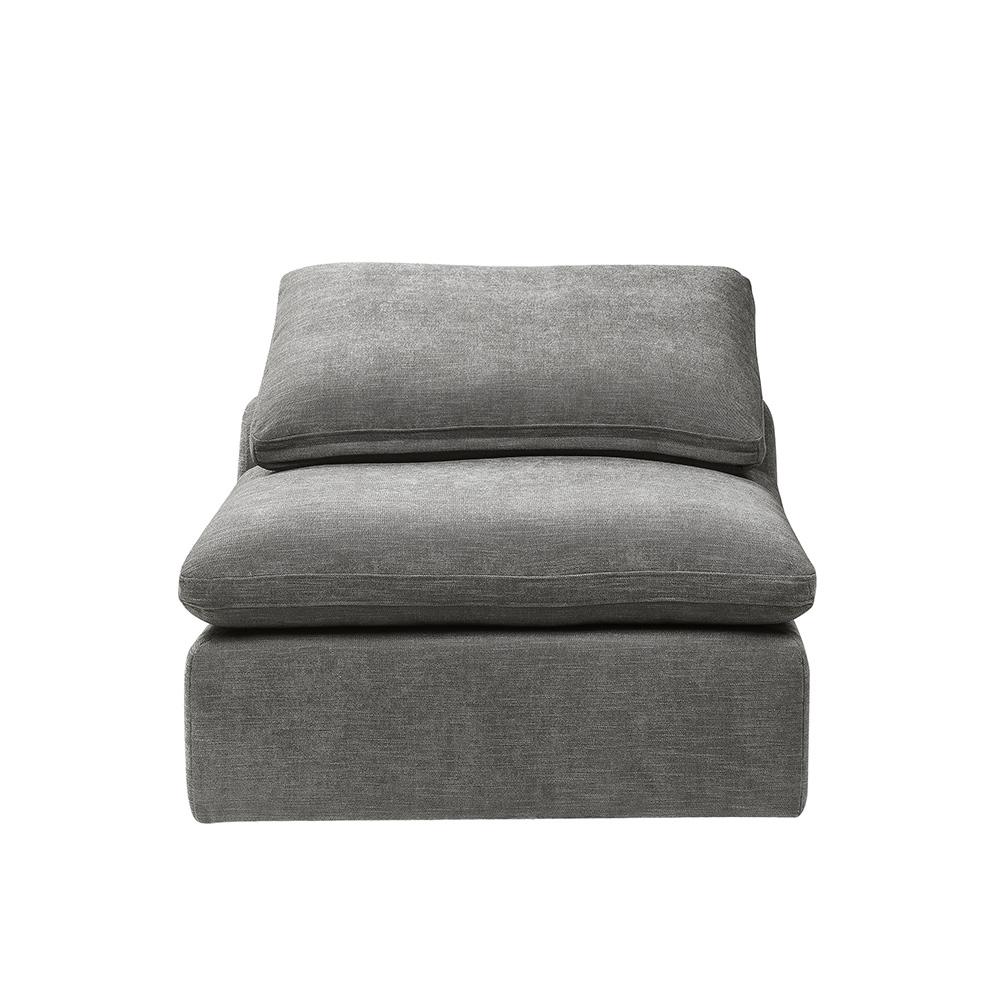 ACME Furniture - Naveen Modular - Armless Chair - Gray Linen - LV55140 veiw 2