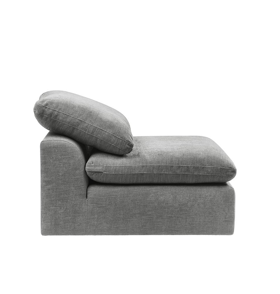 ACME Furniture - Naveen Modular - Armless Chair - Gray Linen - LV55140 veiw 3