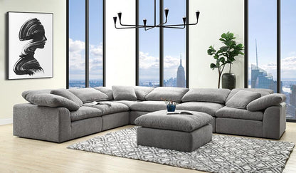 ACME Furniture - Naveen Modular - Armless Chair - Gray Linen - LV55140 veiw 6