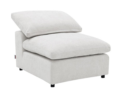 ACME Furniture - Naveen Modular - Armless Chair - Ivory Linen - LV55130 veiw 1