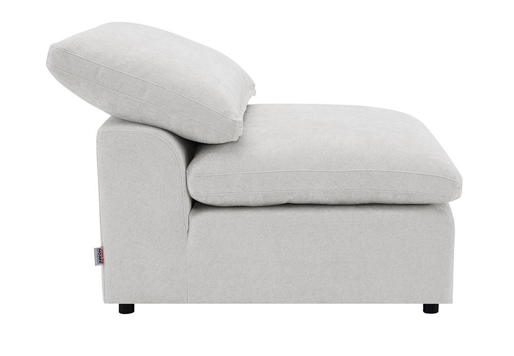 ACME Furniture - Naveen Modular - Armless Chair - Ivory Linen - LV55130 veiw 3