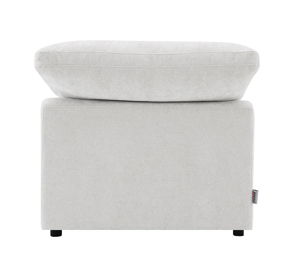ACME Furniture - Naveen Modular - Armless Chair - Ivory Linen - LV55130 veiw 4