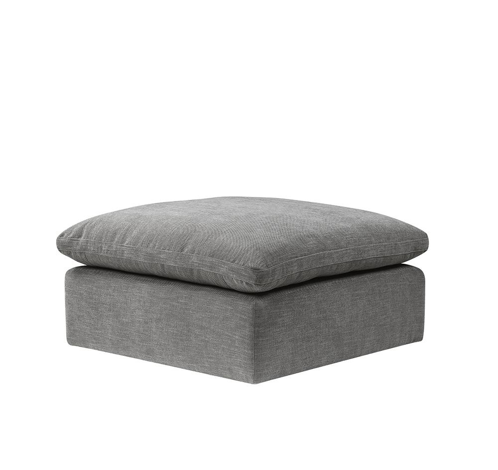 ACME Furniture - Naveen Modular - Ottoman - Gray Linen - LV55142 veiw 1