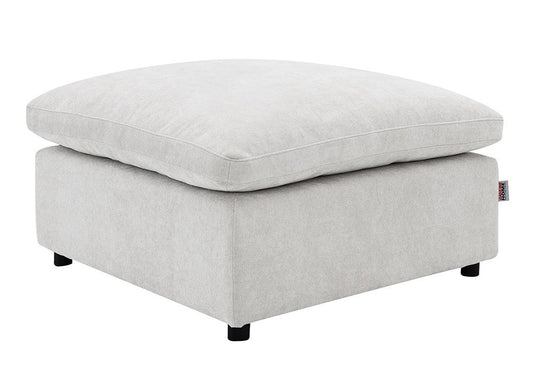 ACME Furniture - Naveen Modular - Ottoman - Ivory Linen - LV55132 veiw 1