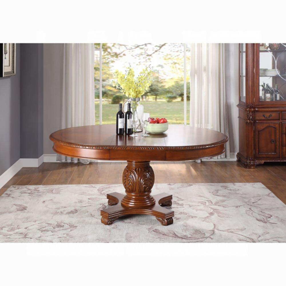 ACME Furniture - Chateau De Ville Dining Table - Cherry - 64170A view 9
