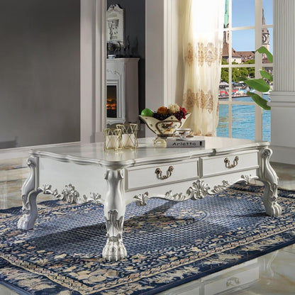 ACME Furniture - Dresden Coffee Table - Bone White Finish - LV01686 veiw 2
