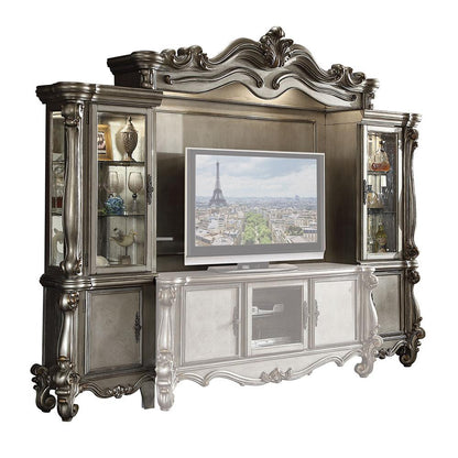 ACME Furniture - Versailles Entertainment Center - Antique Platinum - 91820 veiw 1