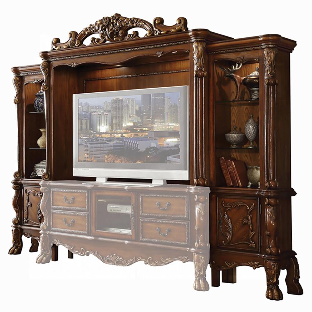 ACME Furniture - Dresden Entertainment Center - Cherry Oak - 91335 veiw 1