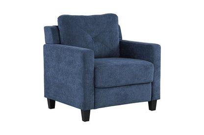 ACME Furniture - Horatio Chair - Navy Leather - LV02519 veiw 1