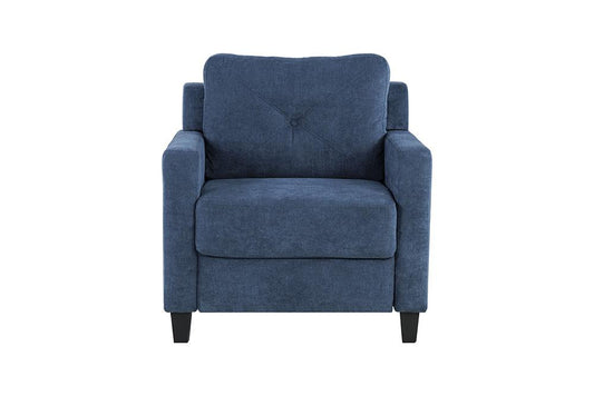 ACME Furniture - Horatio Chair - Navy Leather - LV02519 veiw 2