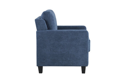 ACME Furniture - Horatio Chair - Navy Leather - LV02519 veiw 3