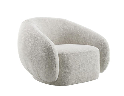 ACME Furniture - Isabel Chair w/Swivel - Beige Boucle - LV02543 veiw 1