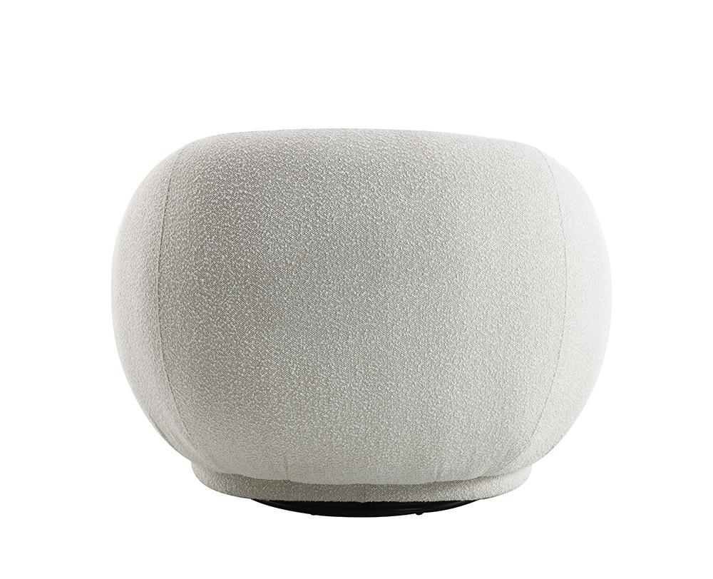 ACME Furniture - Isabel Chair w/Swivel - Beige Boucle - LV02543 veiw 5